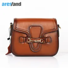 Aresland 2017 Fahrradsattel Neuen Kuhfell Mode Frauen Tasche Vintage frauen Handtaschen Schulter Weiblich Taschen Balsa Feminina Bolsas Handtasche
