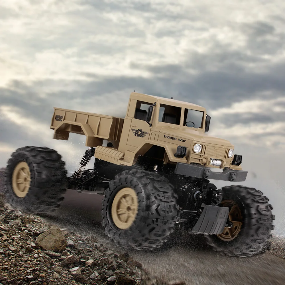 

ZG-C1231WS RC Car 1:12 2.4G 4WD Off-road RTR RC Military Cars Electric Snow Rock Crawler Toys for Children