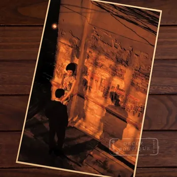 

Wong Kar Wai in the Mood for Love Orient Romance Film Vintage Retro Decorative Poster DIY Wall Canvas Stickers Posters Home Deco