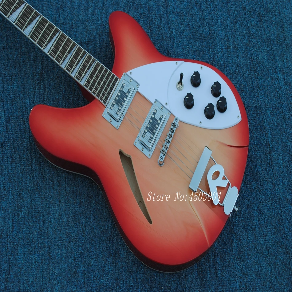 

NEW Rick 360 Electric guitar 12 strings guitar in Cherry burst color, All Color are available, Wholesale,free shipping,Hot Sale!