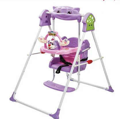 Children's household cradle swing chair child rocking chair baby toy indoor swing chair
