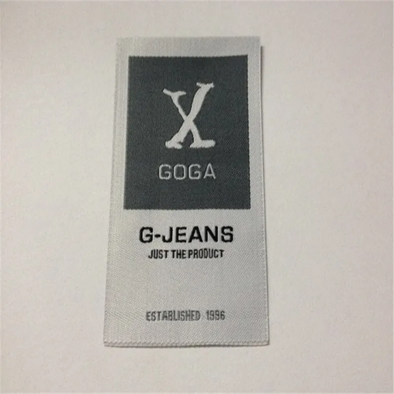 Customized Garment Woven Label High Density|label plastic|garment label machinegarment protector ...