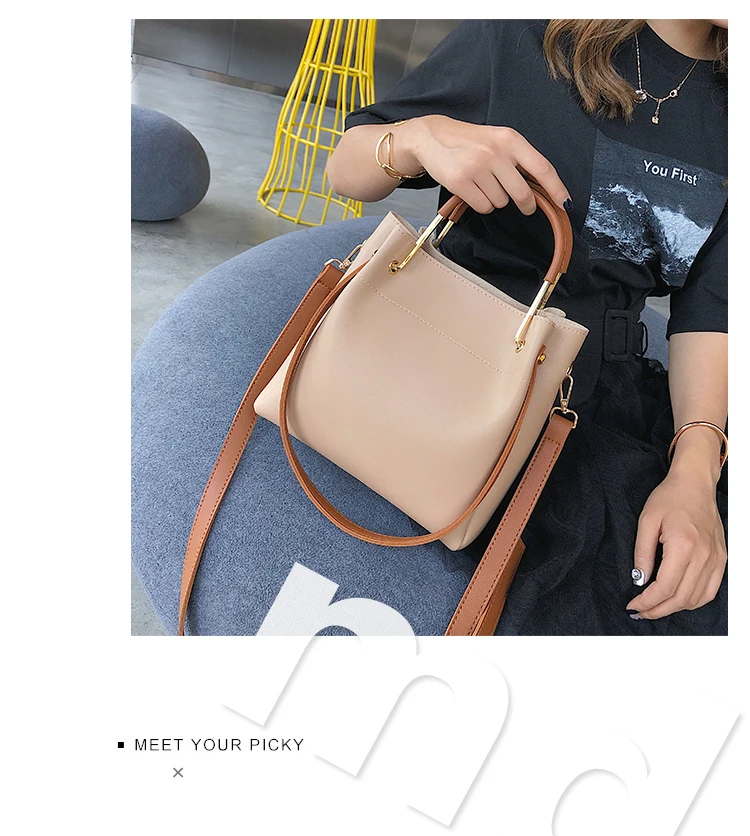 HISUELY женская сумка из искусственной кожи высокого качества сумка-мешок женская сумка на плечо модная дизайнерская Большая вместительная сумка-тоут