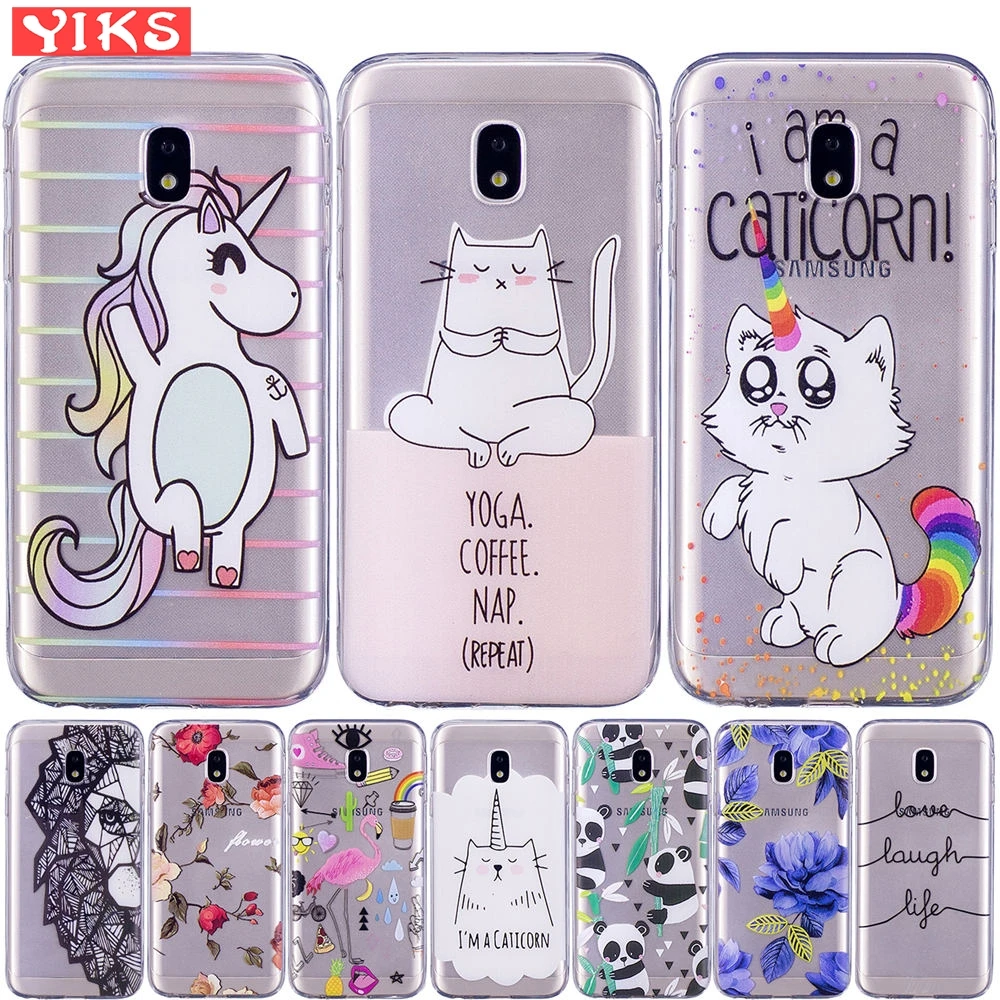 

For fundas Samsung Galaxy J5 2017 J530 Case Cute Cartoon Soft TPU Phone Covers For Samsung J530 Protective Case Europe Version