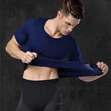 Мужской живот для похудения живота Талия Тонкий Корректирующее белье Abdo мужское обтягивающее дышащее нижнее белье