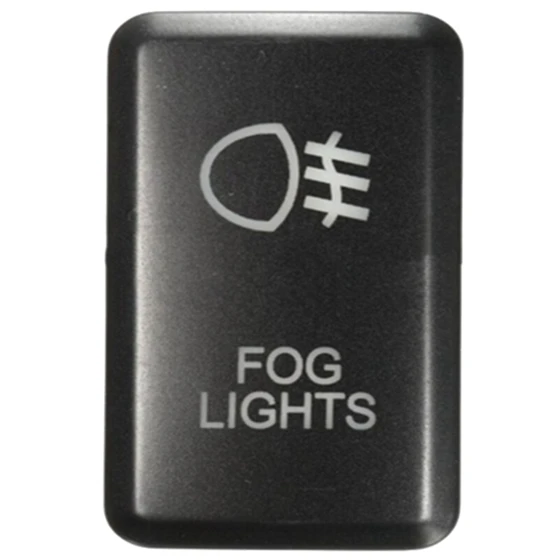 

12V LED Fog Work Light Push Button Switch For Toyota Landcruiser Prado FJ Fog Light green Dropshipping