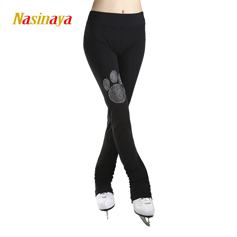 Figure Skating Pants Long Trousers For Girl Women Training Competition