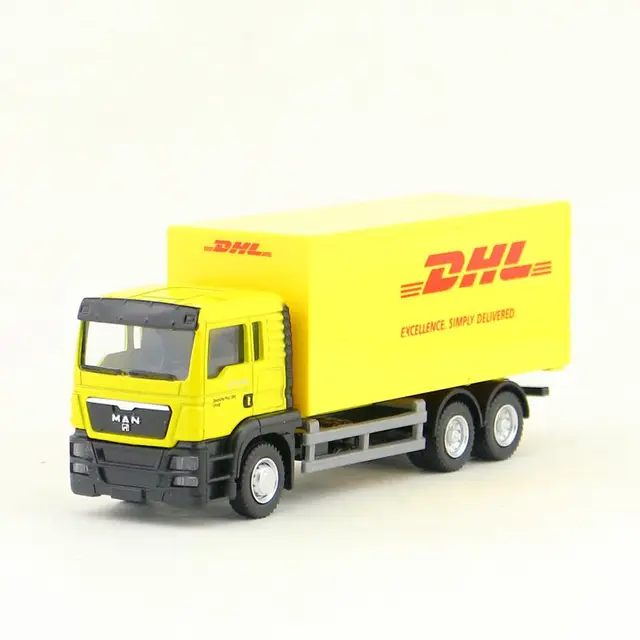 Rmz Stad/Diecast Speelgoed Auto Model/1: 64 Schaal/Man Dhl Container  Levering Truck/Voertuig Educatief Collectie/Cadeau Voor Kinderen|Diecast & Speelgoed  auto´s| - AliExpress