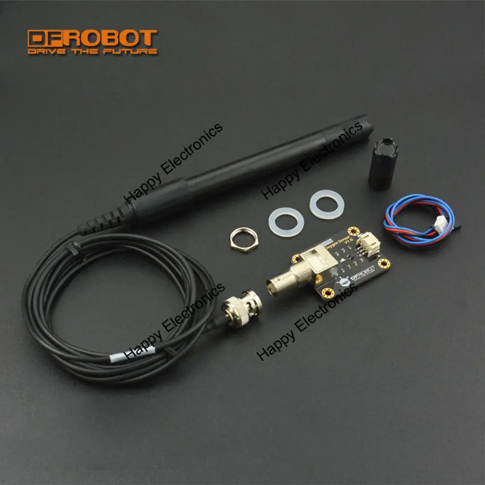 

DFRobot Gravity series Analog Dissolved Oxygen Sensor Meter Kit, 3.3~5.5V compatible with Arduino for aquaculture, environment