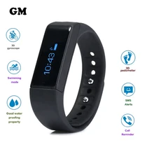 I5 плюс SmartBand Часы Приборы для измерения артериального давления Bluetooth браслет сердечного ритма Мониторы смарт-браслет Фитнес для Android IOS Телефон