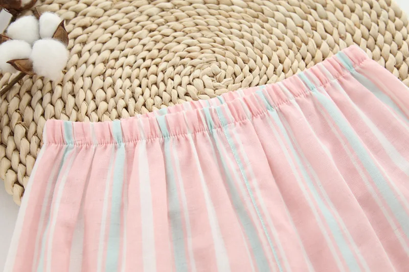 thin stripes pyjamas sets long sleeve (2)