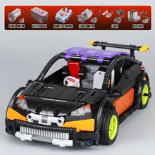LEPIN 20053 Electric Racing Car Model Building Blocks Set Compatible Bricks Kit Educational Toy For Boy Children Technic Series
