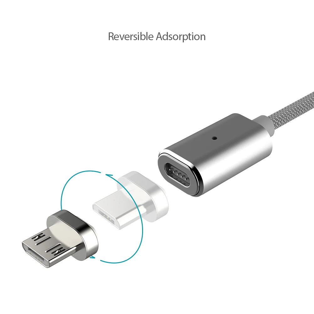 Dodocool металлический магнитный USB-C соединитель для телефона Micro USB адаптер конвертер для dodocool съемный магнитный зарядный кабель синхронизации