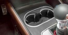 Car Kit Water Cup Holder Decoration Cover Trim For Audi A3 8V 2012-2015