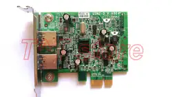 Новый оригинальный FWGJ8 для Dell ECS U3N2-D 2 Порты и разъёмы USB 3,0 PCIe x1 низкий профиль карты расширения CN-0FWGJ8 0FWGJ8 Бесплатная доставка