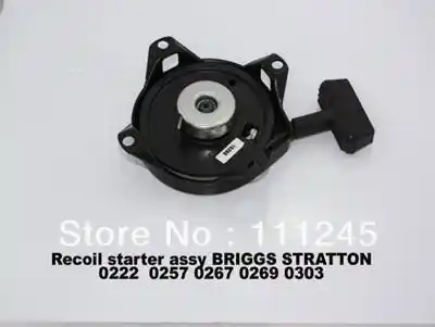 Стартер в сборе подходит Briggs & Stratton 0222 0257 0267 0269 0303 двигатель дешевая генераторная установка перемотки стартер в сборе Часть - изображение