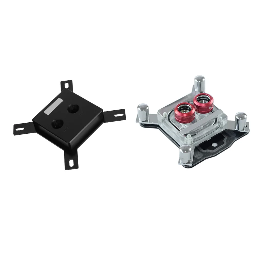 G1/4 موضوع الكمبيوتر مياه التبريد GPU Waterblock CPU المبرد برودة ل إنتل LGA 1150 1151 1155 1156