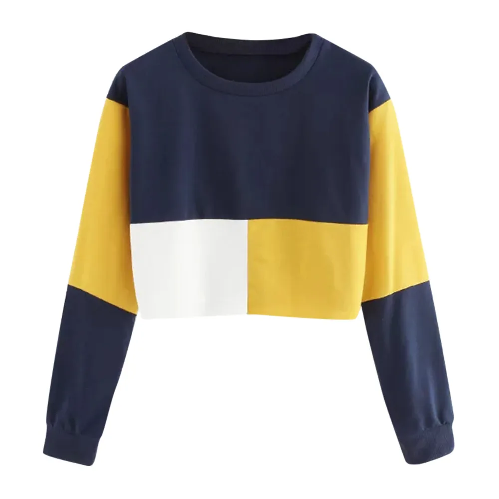 

Free Ostrich Hoodies Patchwork Active Wear Hoodie Long Sleeve Autumn Crop Top Women Streetwear Sporting Sweatshirt Pullovers N30