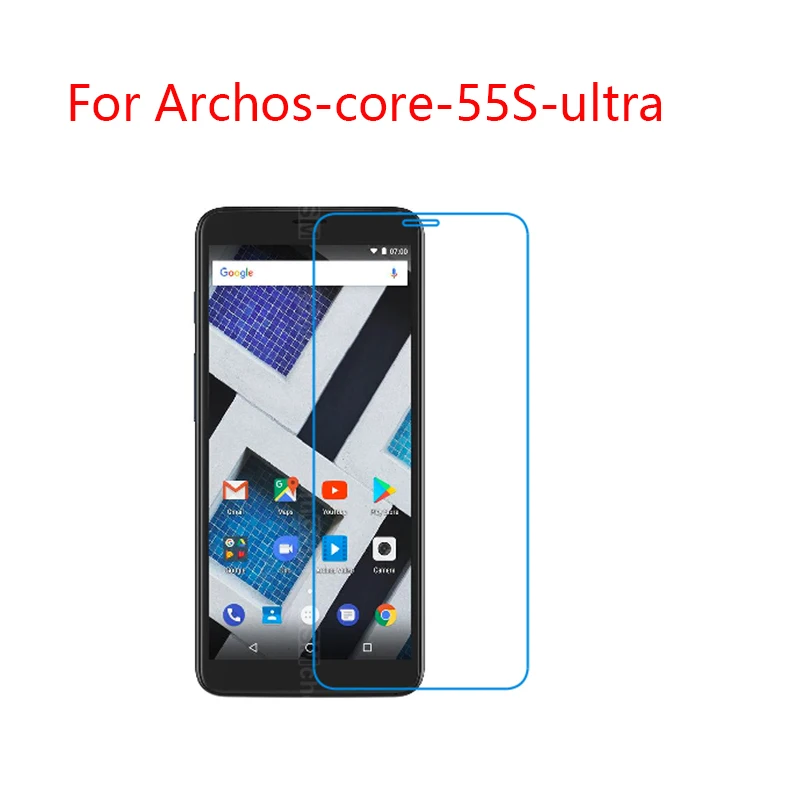 

(3-Pack) 9H flexible glass screen protector For Archos-core-55S-ultra