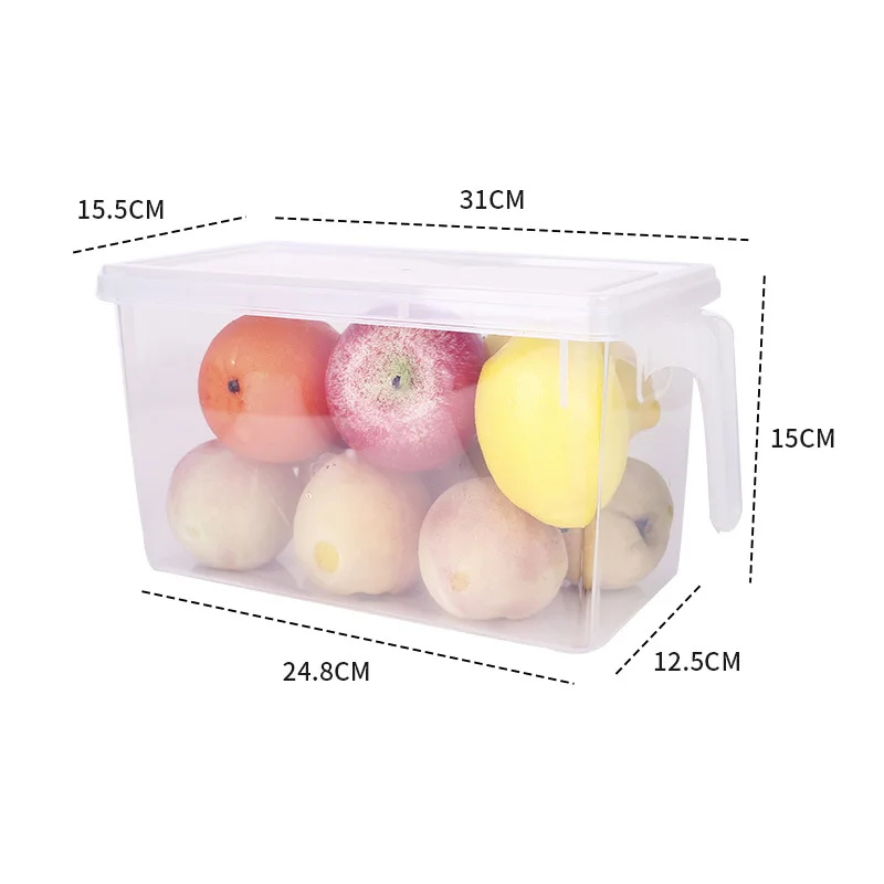 Кухонный Контейнер Для Хранения Прозрачный PP зерна контейнер для хранения фасоли коробка герметичный Домашний Органайзер пищевой контейнер-холодильник для хранения коробок