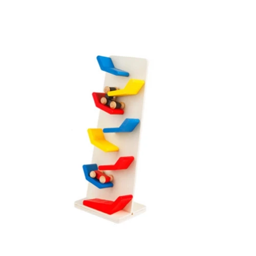 

GEEK KING montessori wooden puzzle inertia speed educational toys Track Toys baby math toys learning game fun baby toy gift