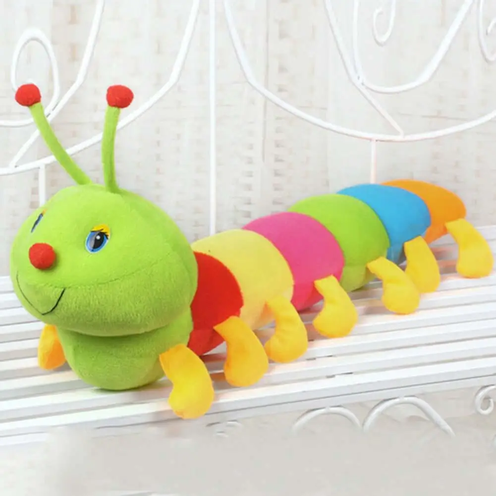 1 шт. Детская плюшевая гусеница 50 см|pillow doll|toy softsoft toy caterpillar |