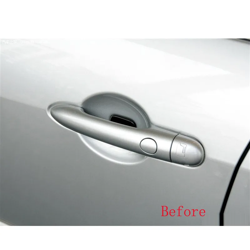 para Renault Megane ii 2 Mk2 2002 2003 2004 2005 2006 2007 2008 Abs Chrome Maçaneta Capa Guarnição 7 Para Renault Megane ii 2 MK2 2002