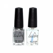 2 шт./компл. серебряное зеркало арт лак для ногтей легко чистить основание гель-арта на жидкие Типсы для наращивания ногтей