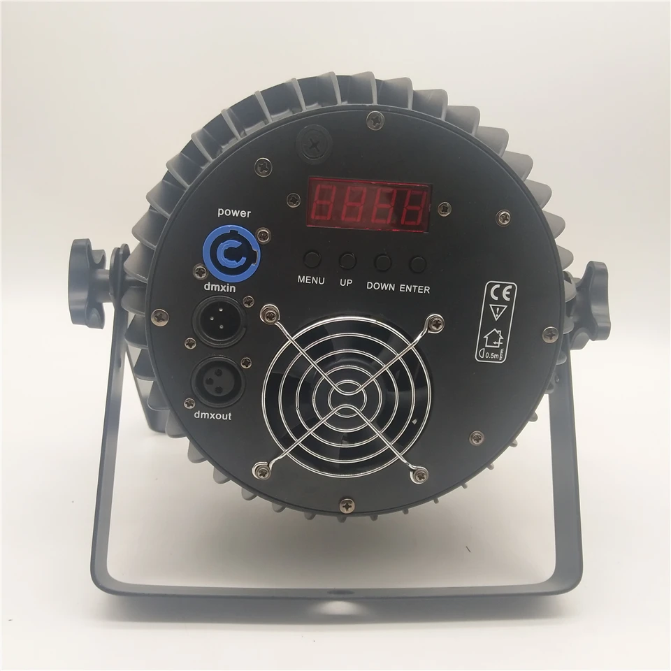 Кейс для полетов + 6 шт./24x12 Вт RGBW 4 в 1 LED par свет DMX512 сценический цветная панель KTV