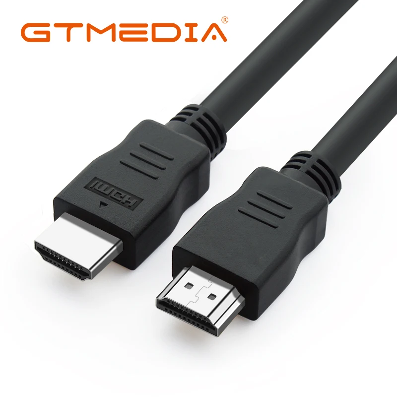 5 шт GTMEDIA 1080 P HDMI кабель HDMI 1,3 HDR 3D 1,2 м Поддержка для ноутбука ТВ ЖК-дисплей дисплей для ноутбука PS3/4 проектор компьютерный кабель