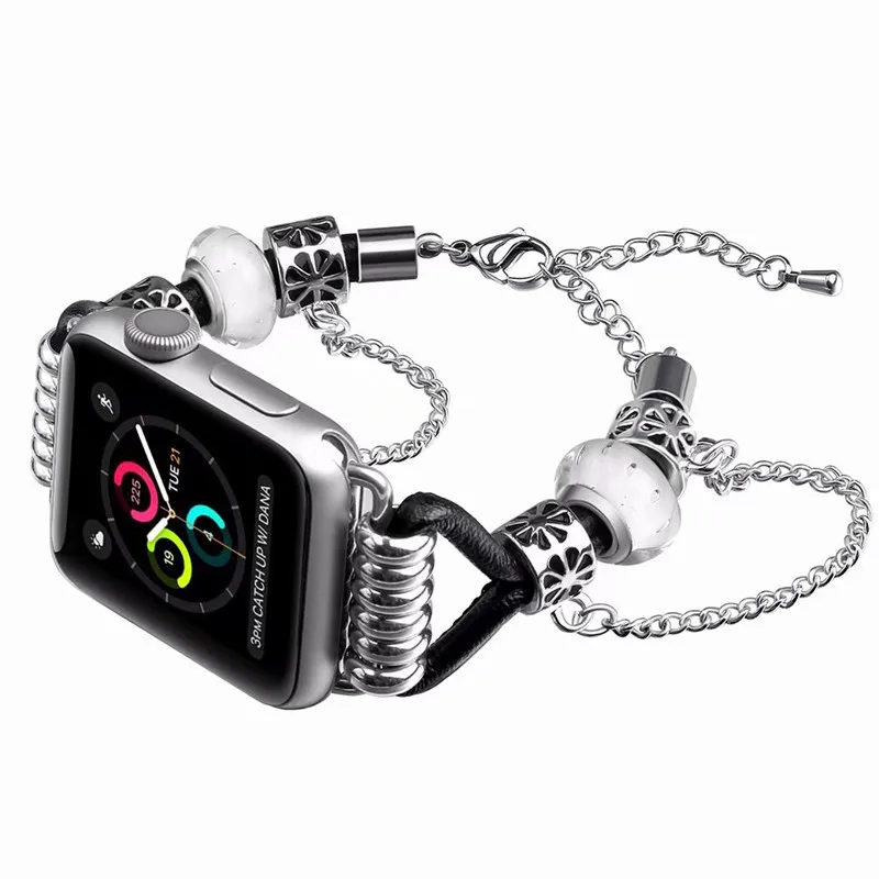 

New neutral for Apple Watch iwatch strap for women Apple watch Pan Dora strap casual fashion ideas to send love