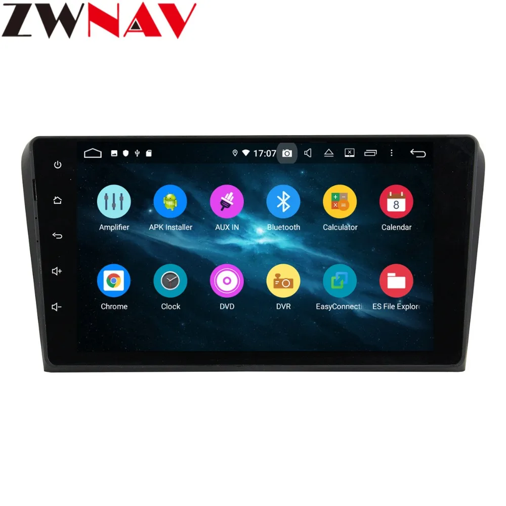 Discount Android 9 4+64G DSP Car Player 2 din GPS Navigation For MAZDA 3 2010 2011 2012 Head Unit Multimedia Player Tape Recorder 2
