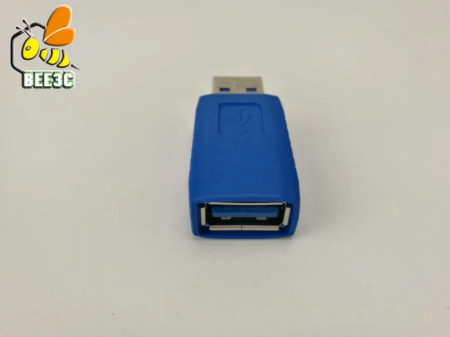 USB 3.0 Тип мужской/женский голубой угол крест Тип адаптер переходник Пол Changer Разъем USB3.0 быстро скорость 100 шт