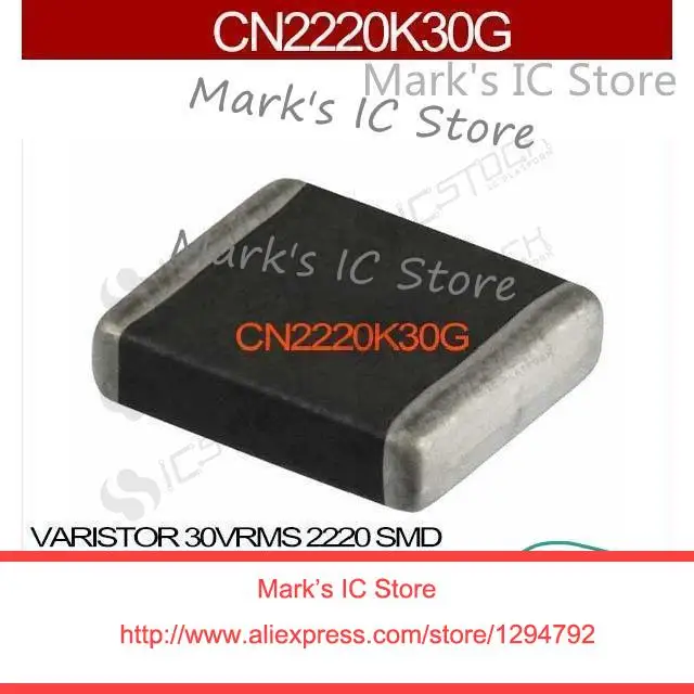 Варистор CN2220K30G 30VRMS 2220 SMD CN2220 2220K N2220 2220K30G | Электронные компоненты и принадлежности