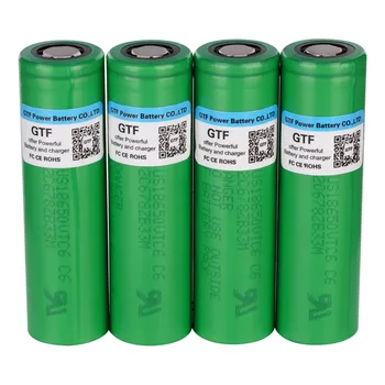 

GTF VTC6 3.7V 18650 Battery 3000mAh rechargeable Li-ion battery for US18650VTC6 30A For Electronic cigarette toy tool flashlight