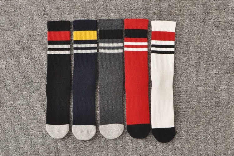 2019 зимние толстые носки мужские носки Sokken корейские модные спортивные полосатые носки Harajuku дизайнерские винтажные махровые хлопковые