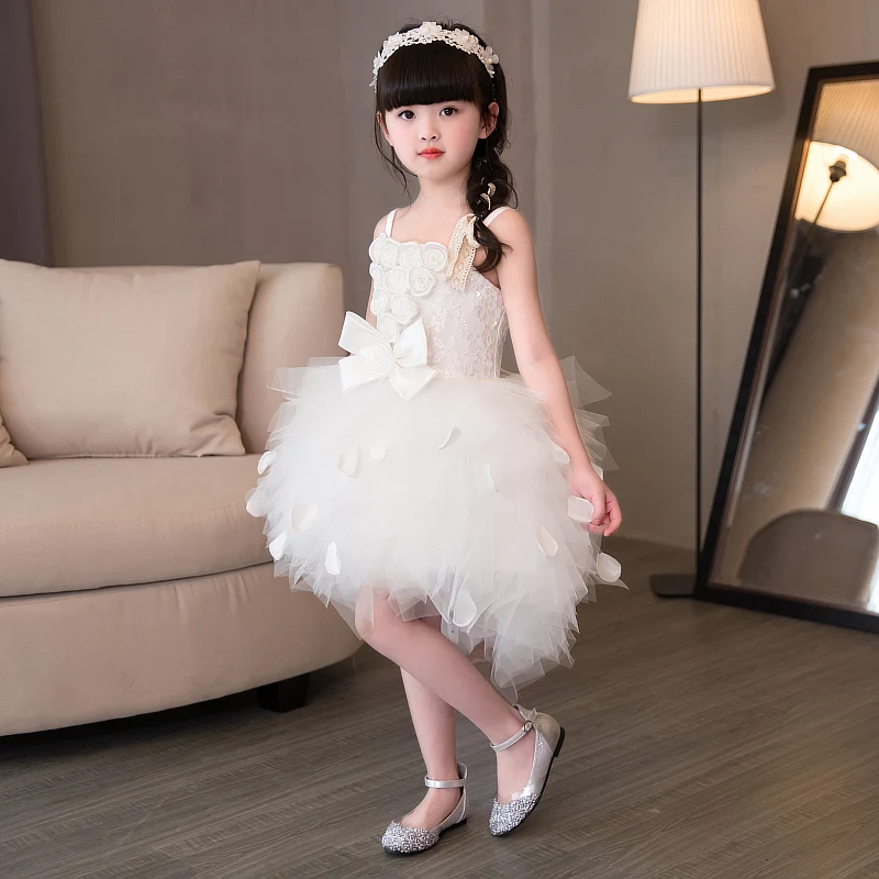 strappy flower girl dress