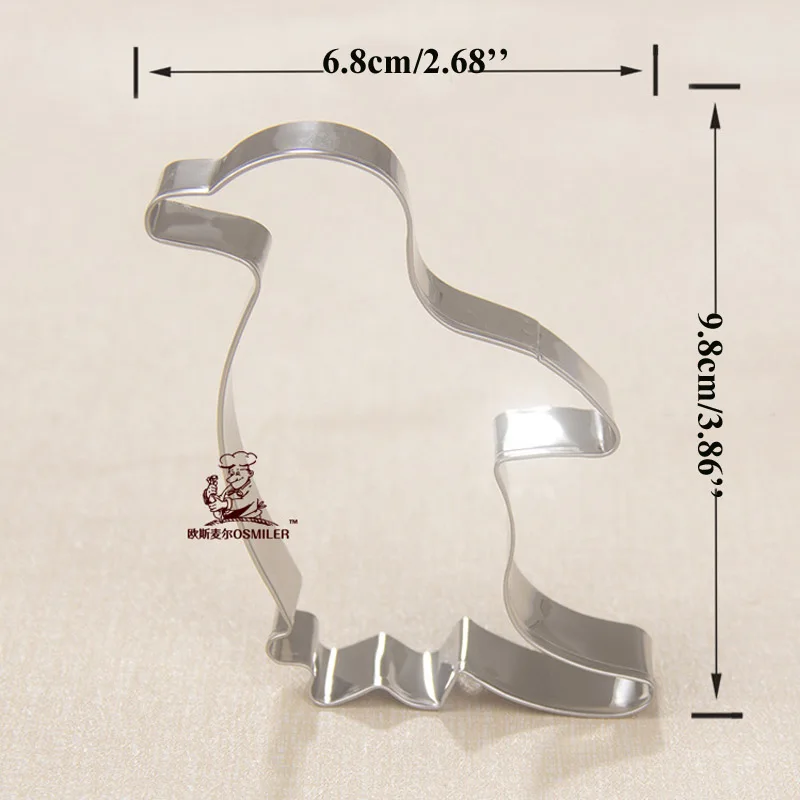 1pcs Penguin Moldes Metal Cookie Cutter patisserie reposteria gateau Macaron Pastry Candy Cake Decor Tools Kitchen Accessories