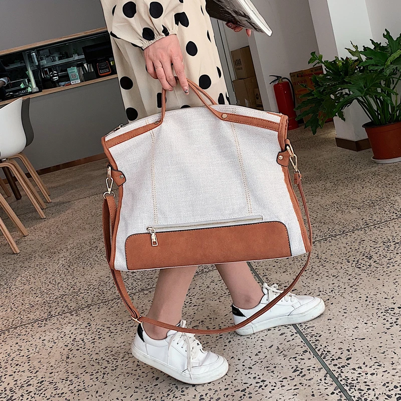 

BXX Sac / 2019 Fashion Luxury Handbags Women Designer Wild Canvas Super Explosion Bag Shoulder Messenger Packet ZD607