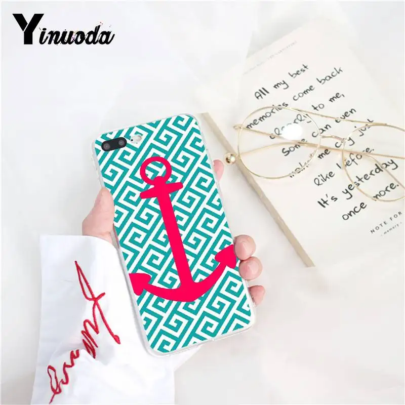 Retro Nautical Anchor Wood Boat Sea