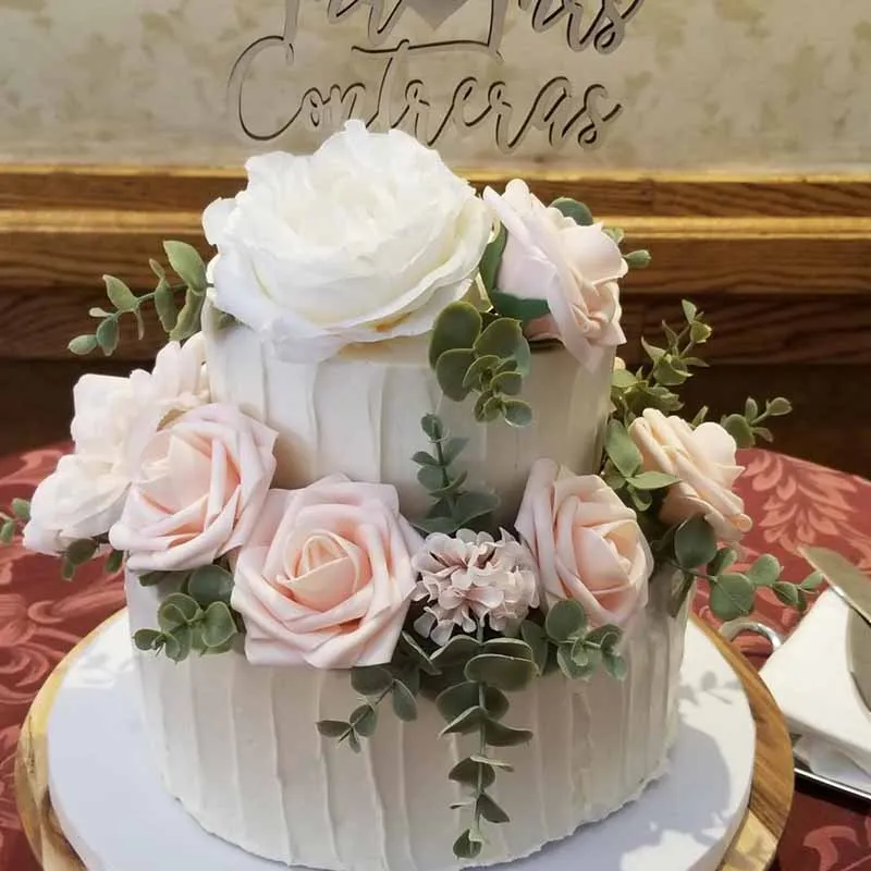 

Rose Flower diy team bride tribe Bridesmaid Bouquet Wedding baby bridal shower Anniversary birthday cake Christmas Decoration