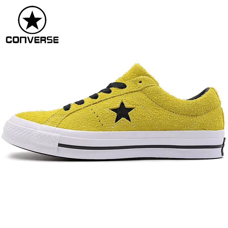 Оригинальный Новое поступление 2019 Converse One Star для мужчин's Скейтбординг обувь холщовые кеды