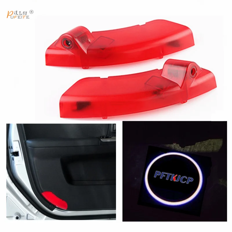 2/pcs car projector logo lights door Ghost shadow light For KIA door