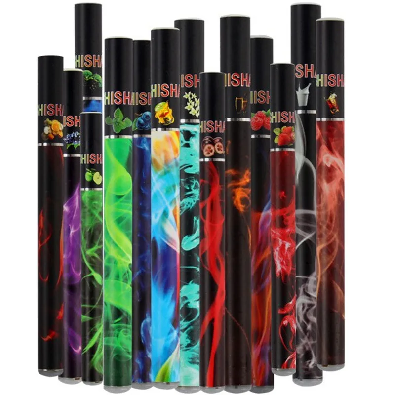 50 шт./лот E shisha одноразовая электронная сигарета портативная много вкуса 500 ~ 600
