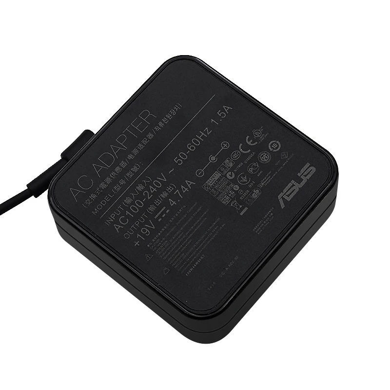 ADP-90YD B 90 Вт 19 в 4.74A 4,5*3,0 мм адаптер питания зарядное устройство со шнуром питания для ноутбука ASUS UX51VZA UX51VZ UX51V U500VZ U500V