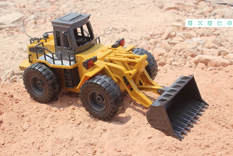 Take box 1520 520 RC грузовик 6CH сплав бульдозер RC моделирование толкатель Инженерная Forlift Сборная модель с LightToys 520