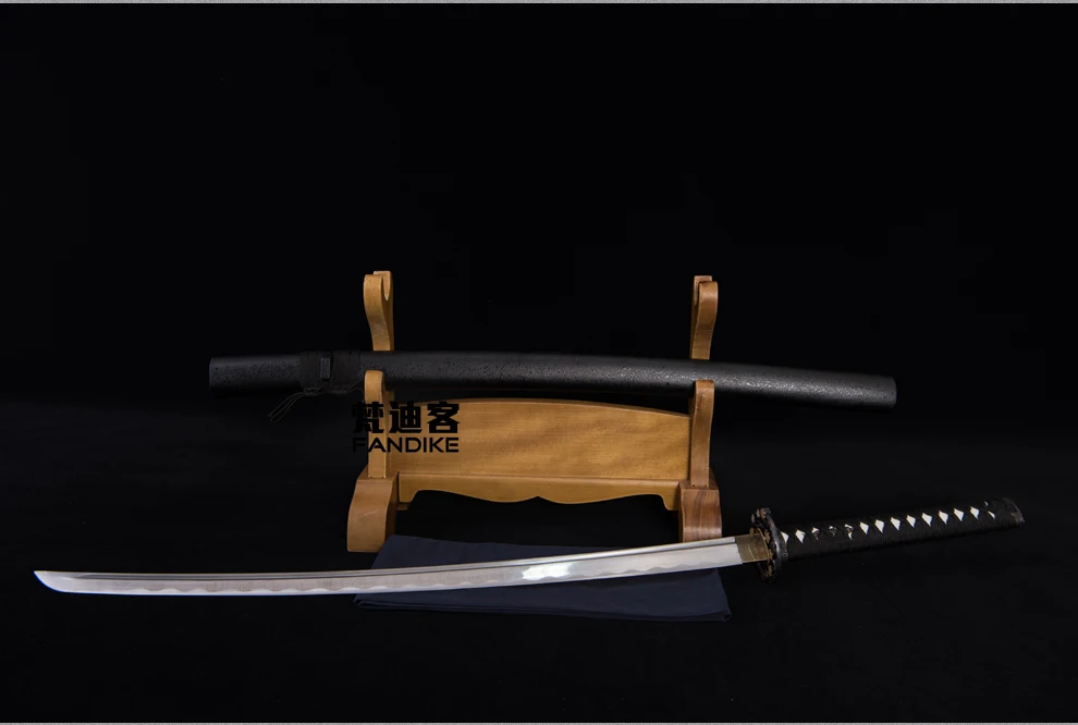 Бритва острый японский самурайский меч ручной работы Wakizashi цветы Боевая готовая флами Хамон японский самури Дракон лезвие