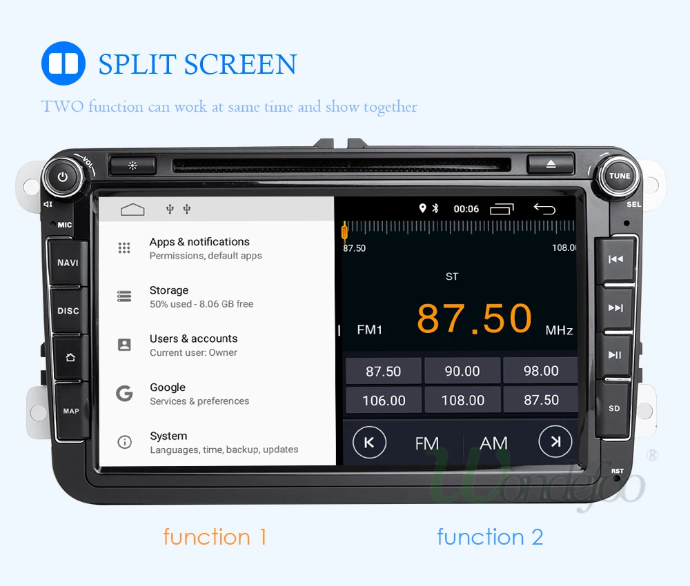 Excellent 2G Android 8.1 multimedia DVD For SEAT Leon Altea Alhambra Toledo VW GOLF5 GOLF6 POLO PASSAT B6 Octavia Fabia Rapid Yeti Superb 19