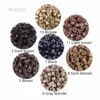 1000 pcs 4.5mm*2.5mm*3mm Silicone Micro Ring/Link/Bead Hair Extensions Tools 7 Colors Optional 1
