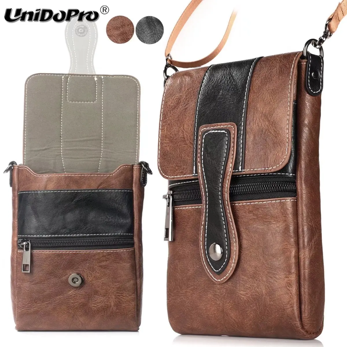 

Multifunctional Waist / Shoulder / Wallet Bag for Doogee S90 S80 S70 S60 S55 Lite Y7 / Y7 Plus Y8 X80 X60 X50 Phone Leather Case